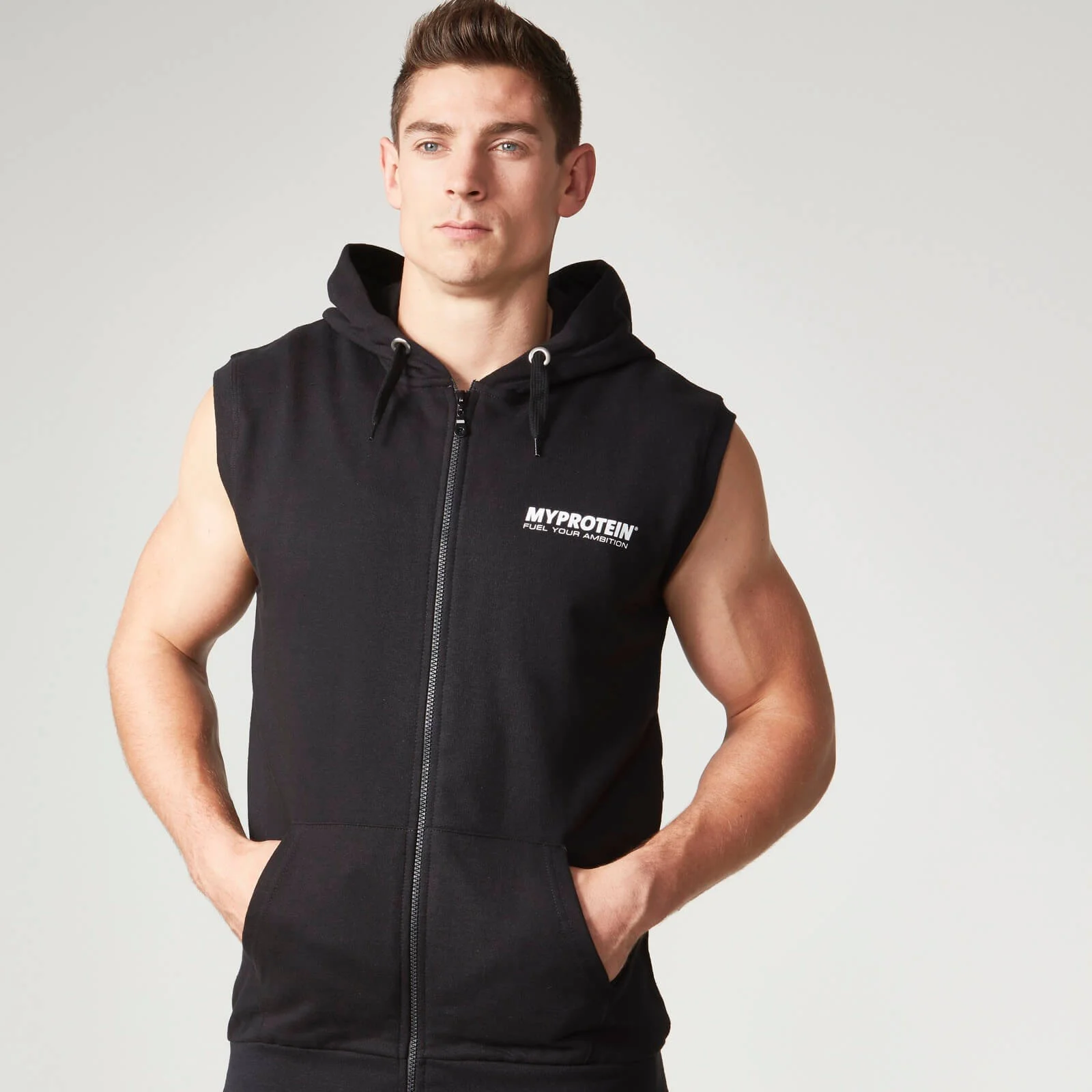 Myprotein Muška Duksa bez rukava - Crna - M - Crna Slika 1