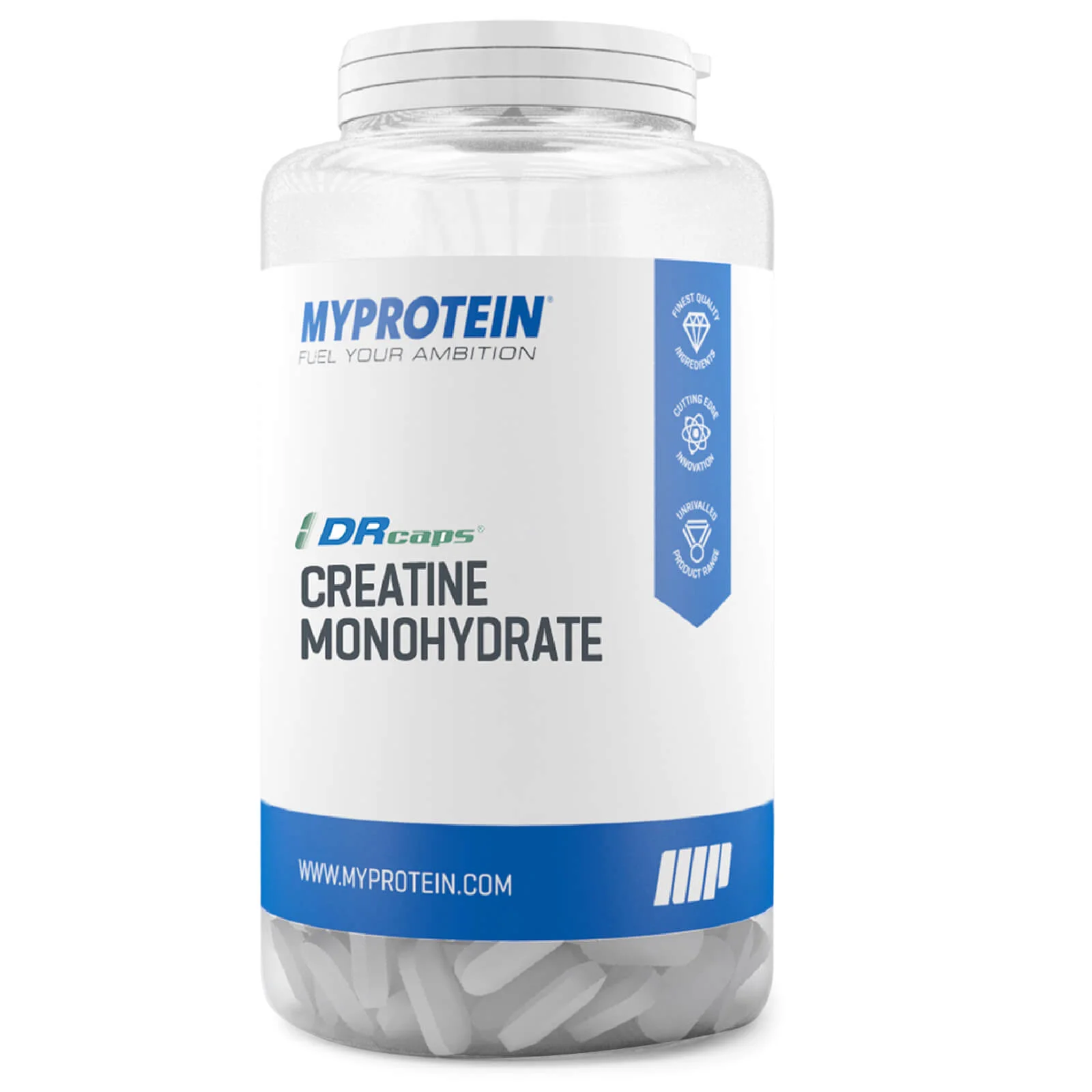 DRCaps® Creatine Monohydrate - 90kapsule - Bez ukusa Slika 1