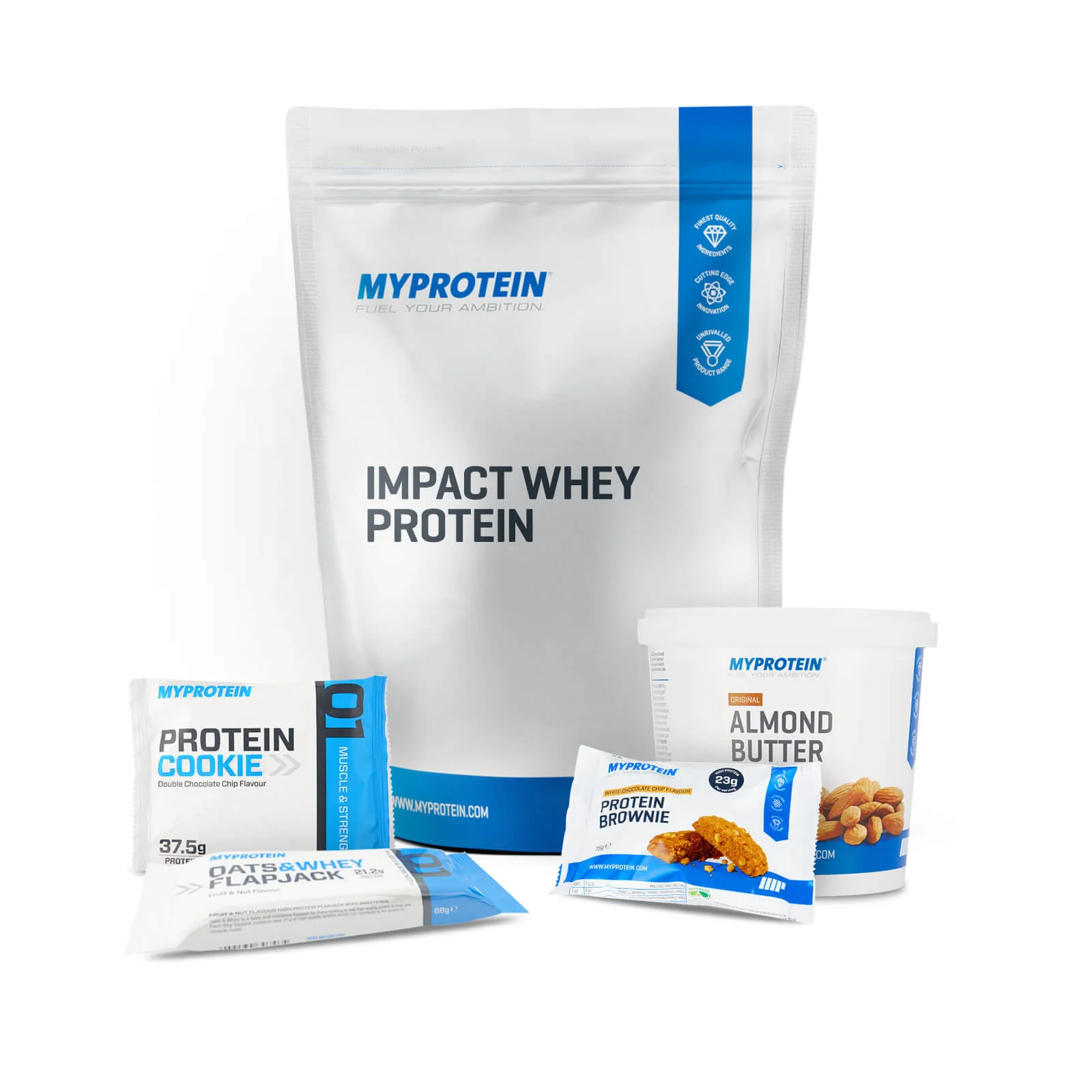 Myprotein White Chocolate Bundle Slika 1