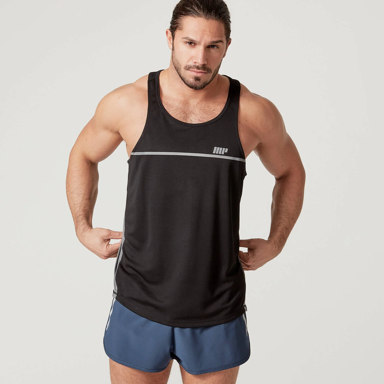 Myprotein Fast-Track Vest - S - Crna Slika 1