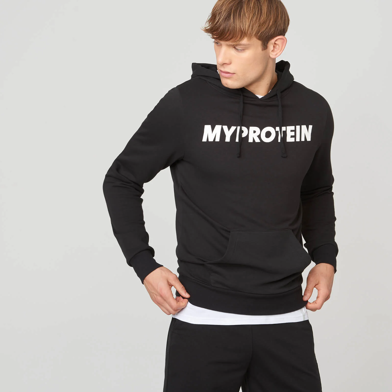 Myprotein Logo Hoodie - Black - S Slika 1