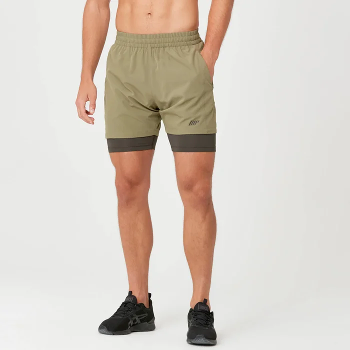MP Men's Power Shorts - Light Olive