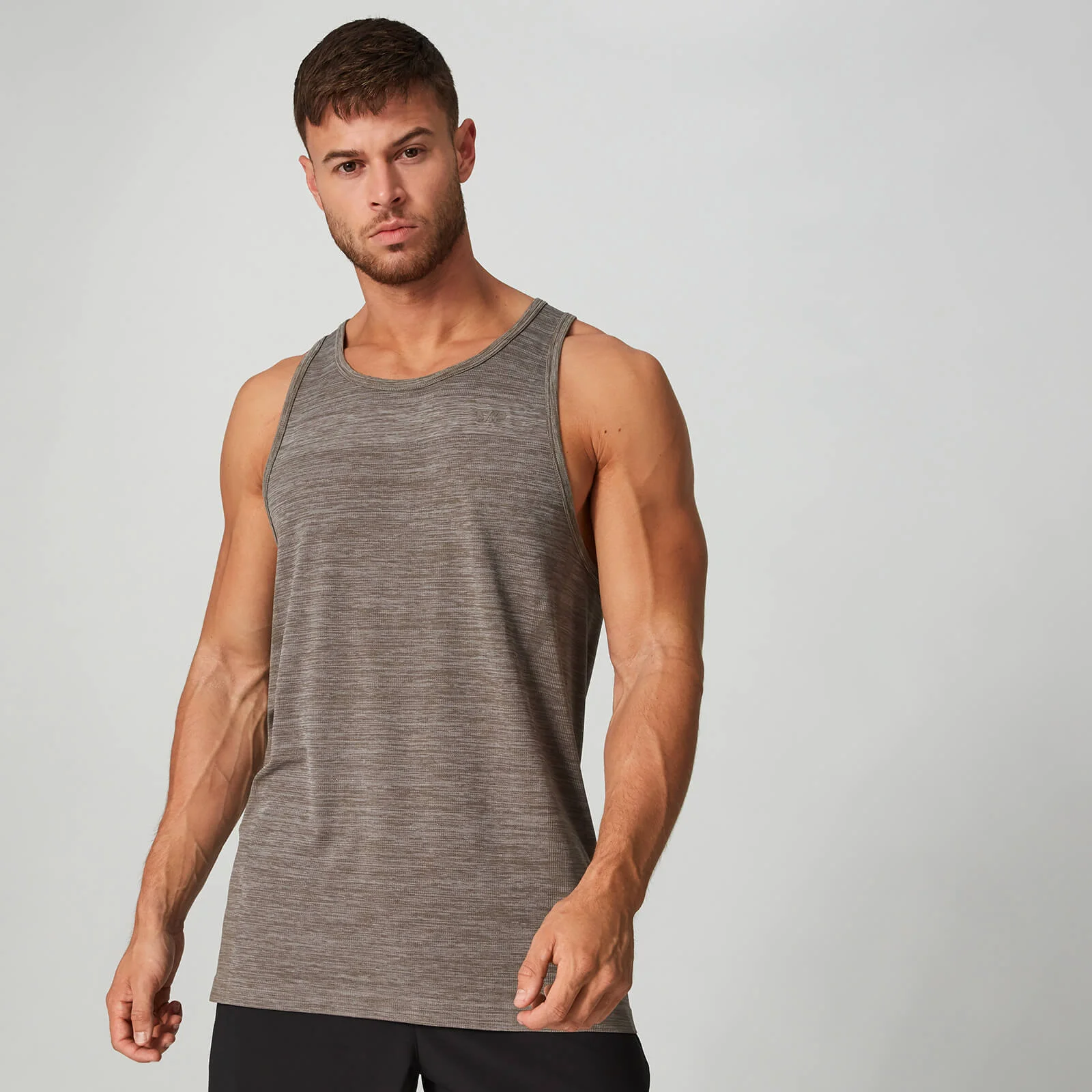 MP Aero-Knitted Tank - Driftwood Marl - XS Slika 1