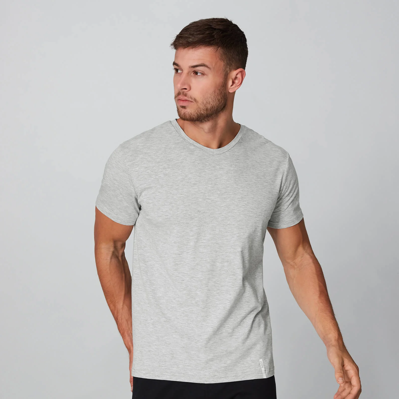 MP Luxe Classic V-Neck - Silver - XS Slika 1