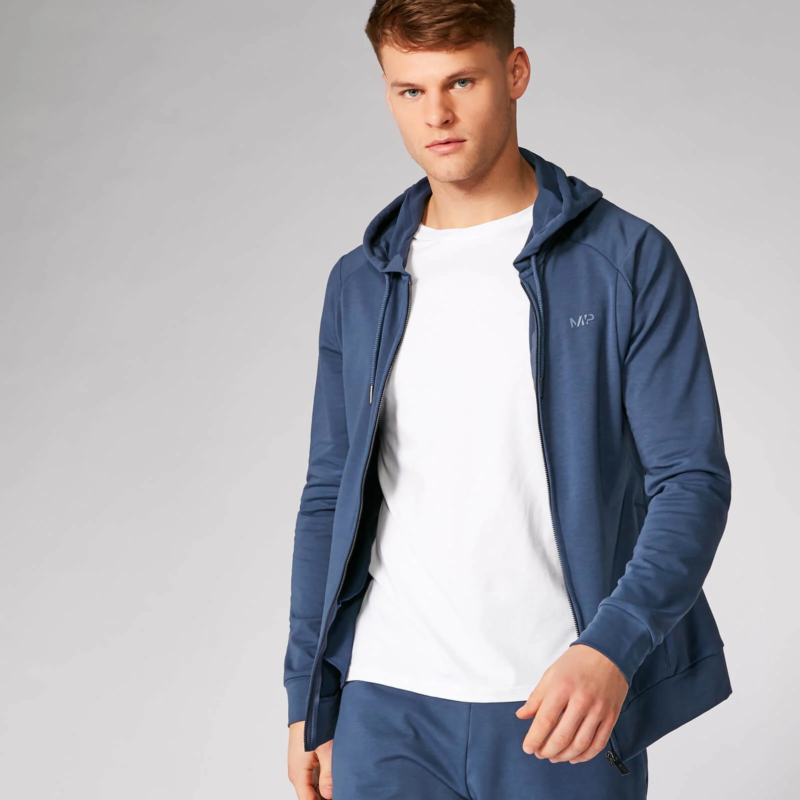 Myprotein Form Zip Up Hoodie - Dark Indigo - XS Slika 1