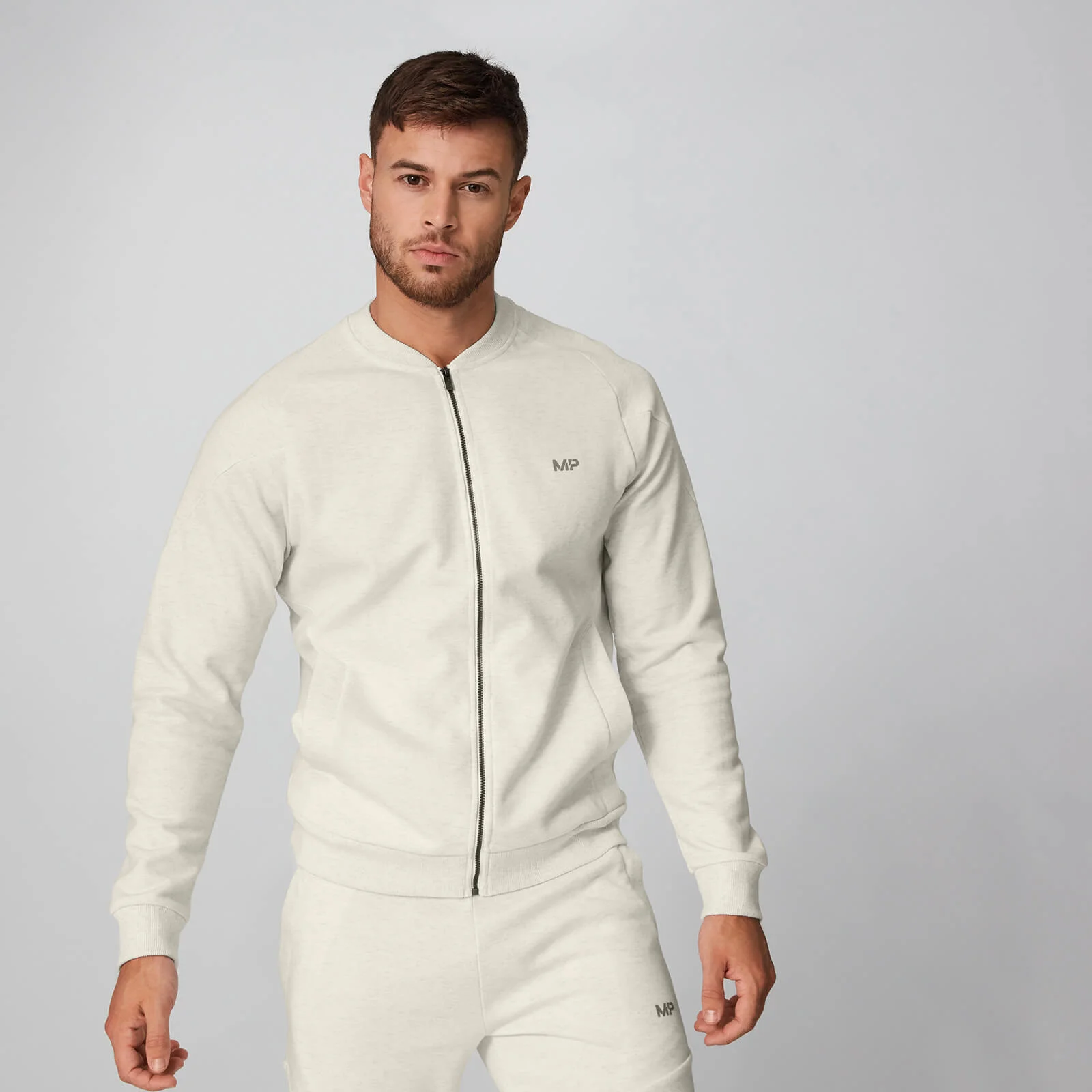 MP Men's City Bomber - Chalk Marl - XS Slika 1