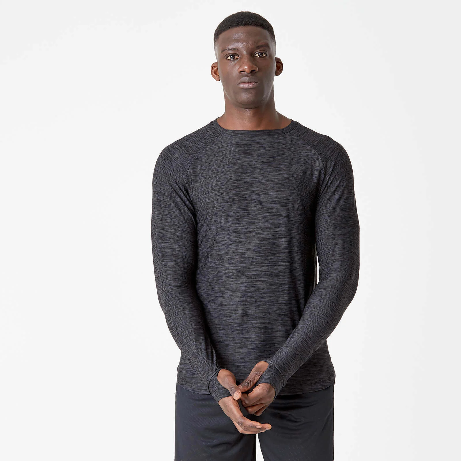 Myprotein Dry-Tech Infinity Long-Sleeve T-Shirt – Slate - XS Slika 1