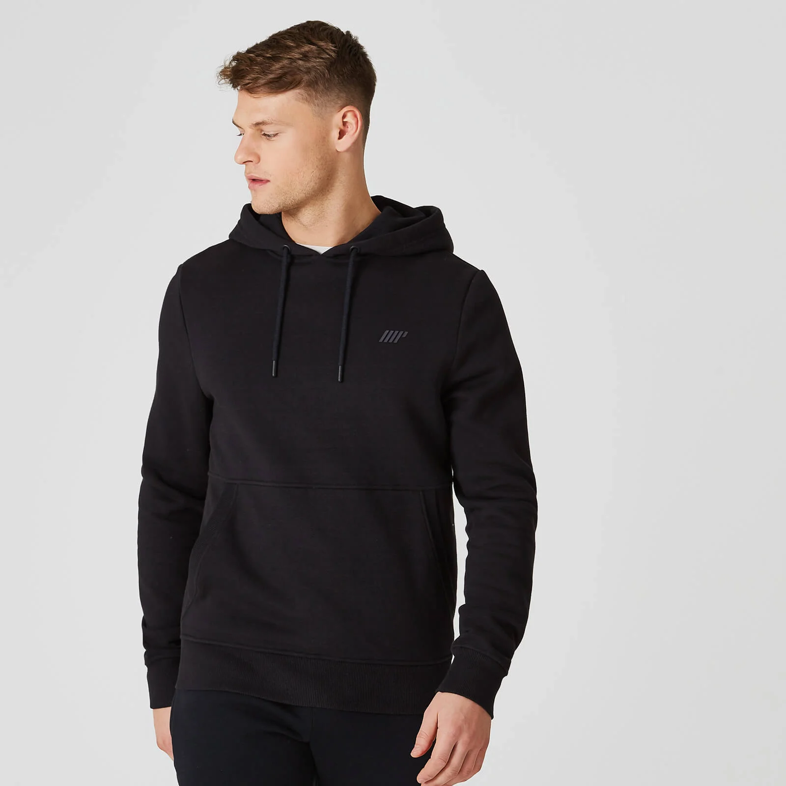 MP Men's Tru-Fit Pullover Hoodie 2.0 - Black - XS Slika 1