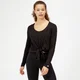 Myprotein Twist Long Sleeve T-Shirt - Black