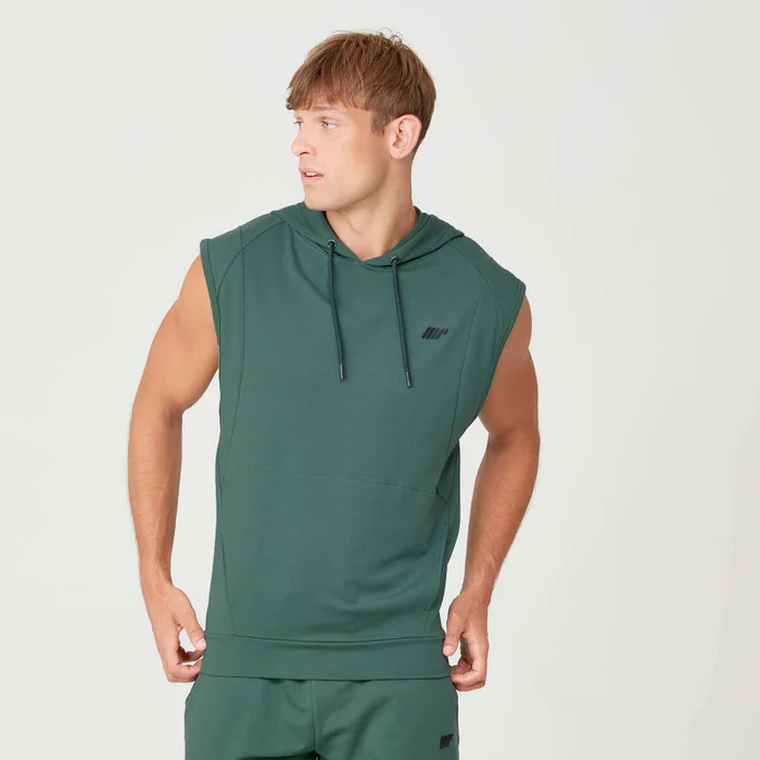 MP Form Sleeveless Hoodie - Pine
