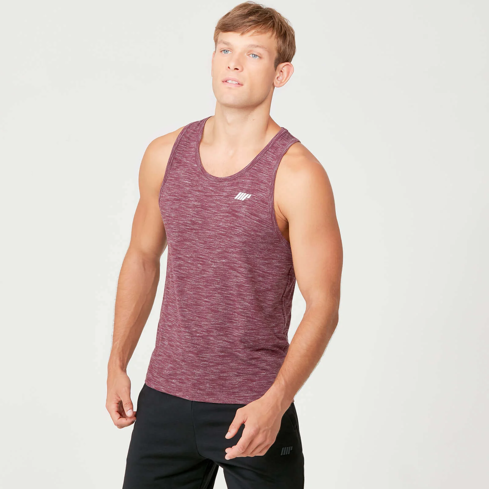 Myprotein Performance Tank Top - Burgundy Marl - XS Slika 1