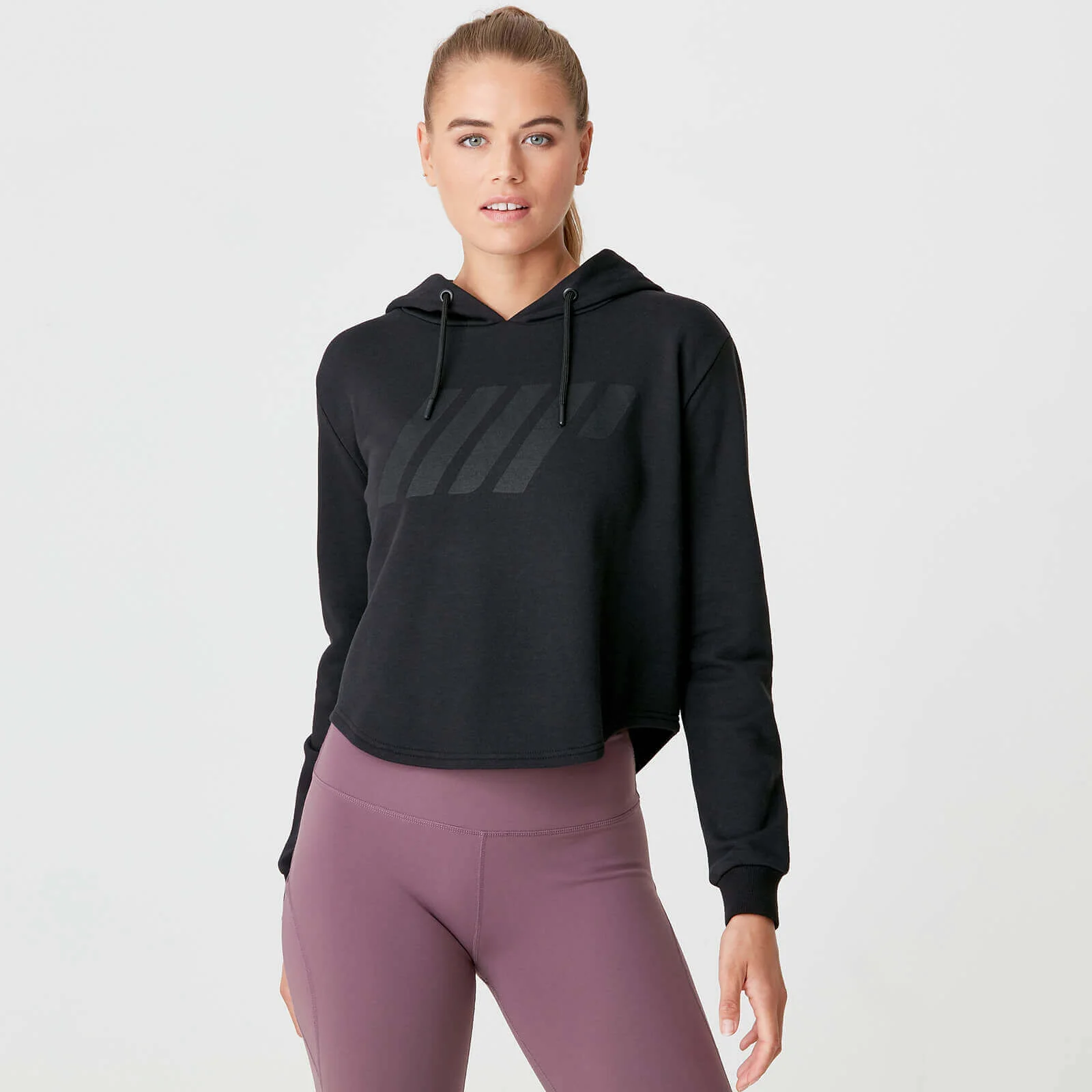 Myprotein The Original Cropped Hoodie - Black - XS Slika 1
