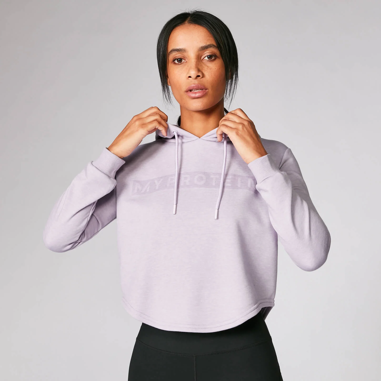 Myprotein The Original Cropped Hoodie - Soft Purple - XS Slika 1