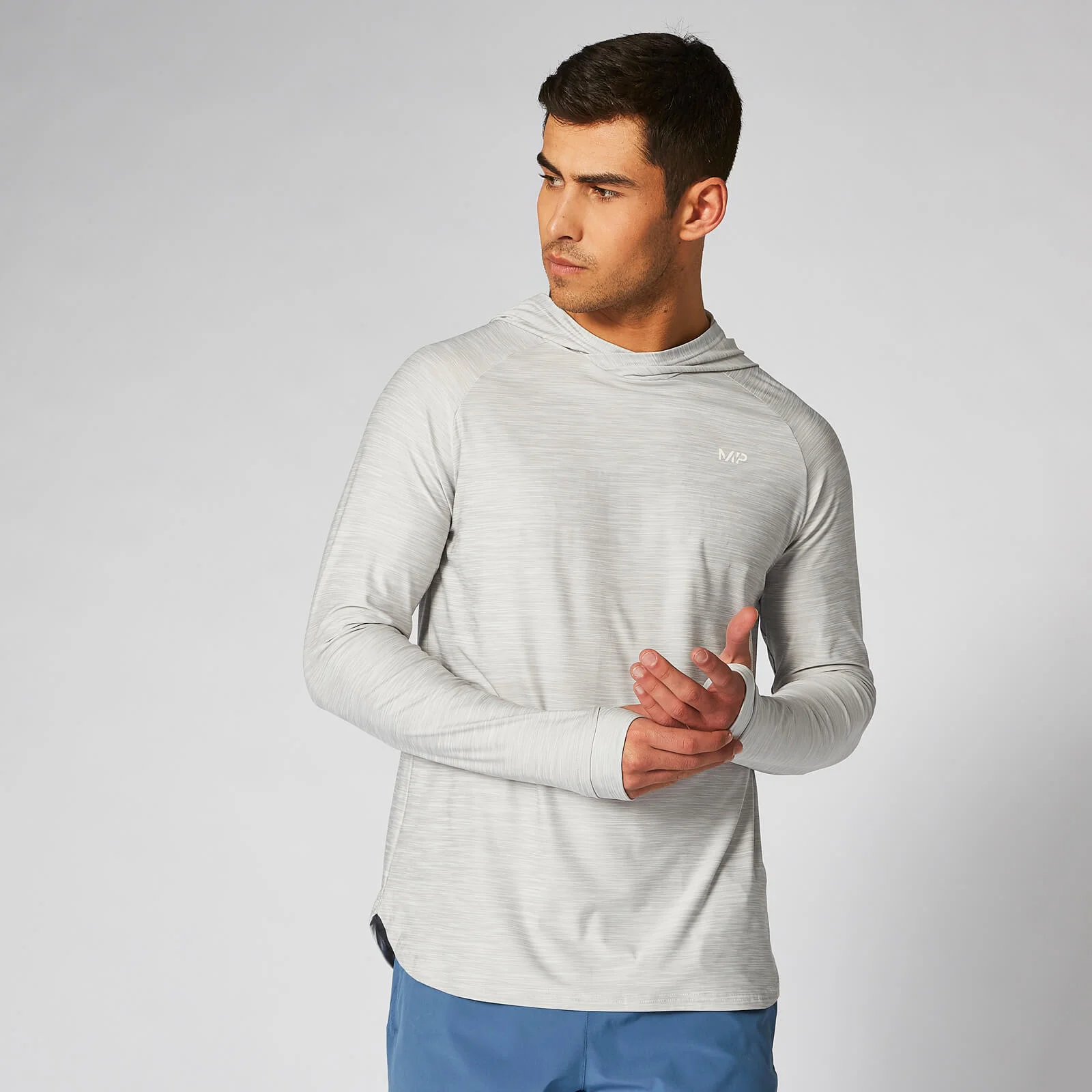 Myprotein Dry Tech Infinity Hoodie - Silver - XS Slika 1