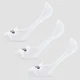 MP muške nevidljive čarape Essentials - bijele (3 pakovanja)