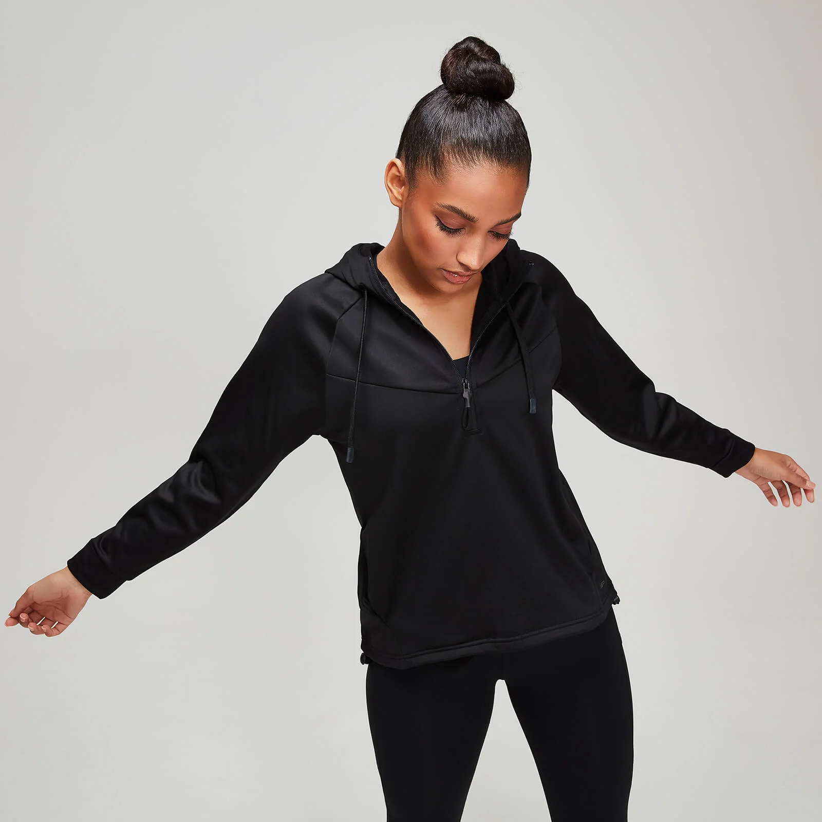 MP Women's Tech Pull Over Hoodie - Black - XS Slika 1