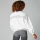 Myprotein Colour Block Oversized Sweater - White