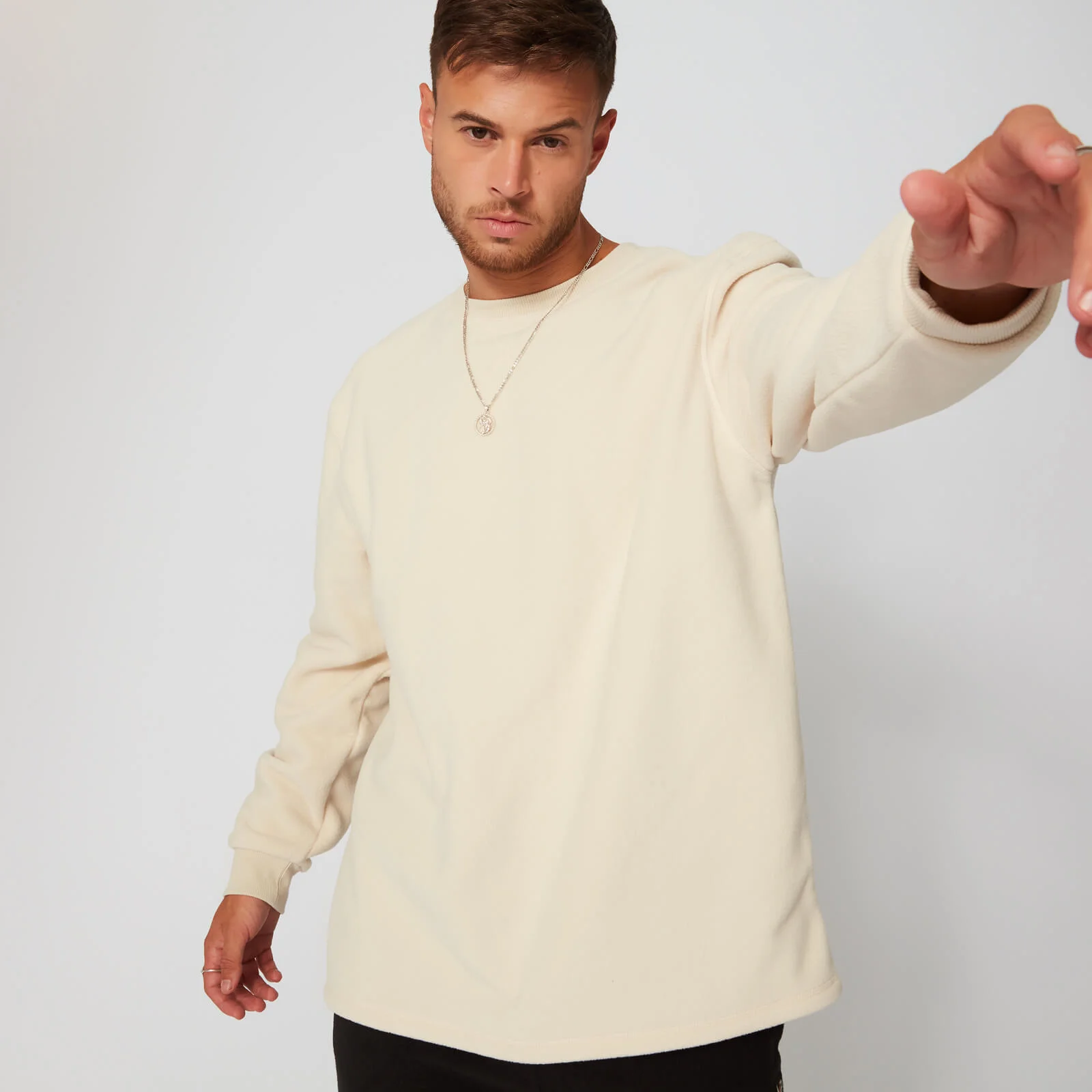 MP Men's Keep Warm Crew - Ecru - XS Slika 1