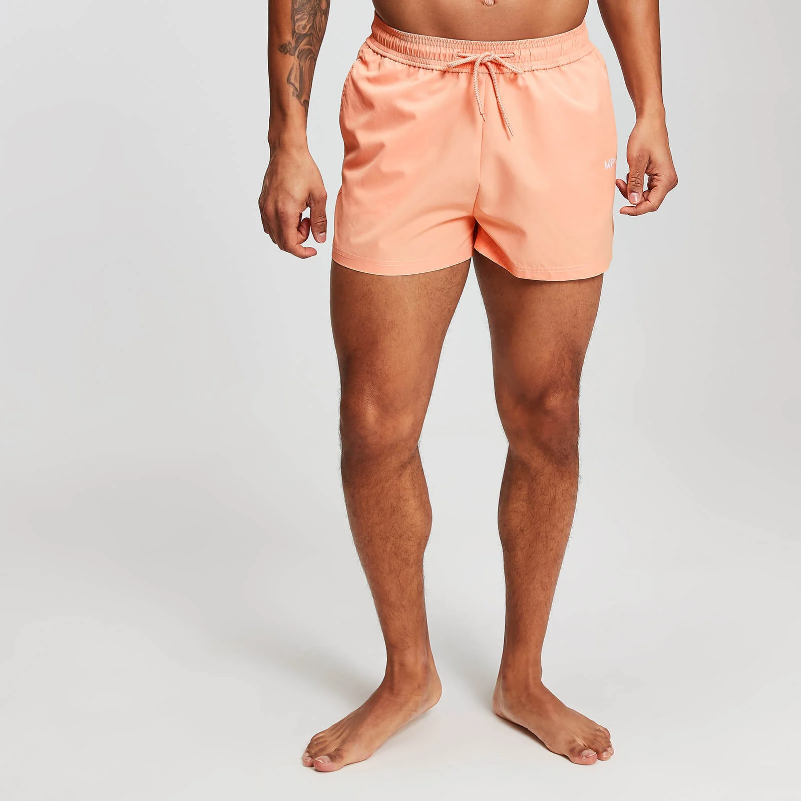 MP Men's Contrast Stitch Swim Shorts - Canteloupe - XS Slika 1