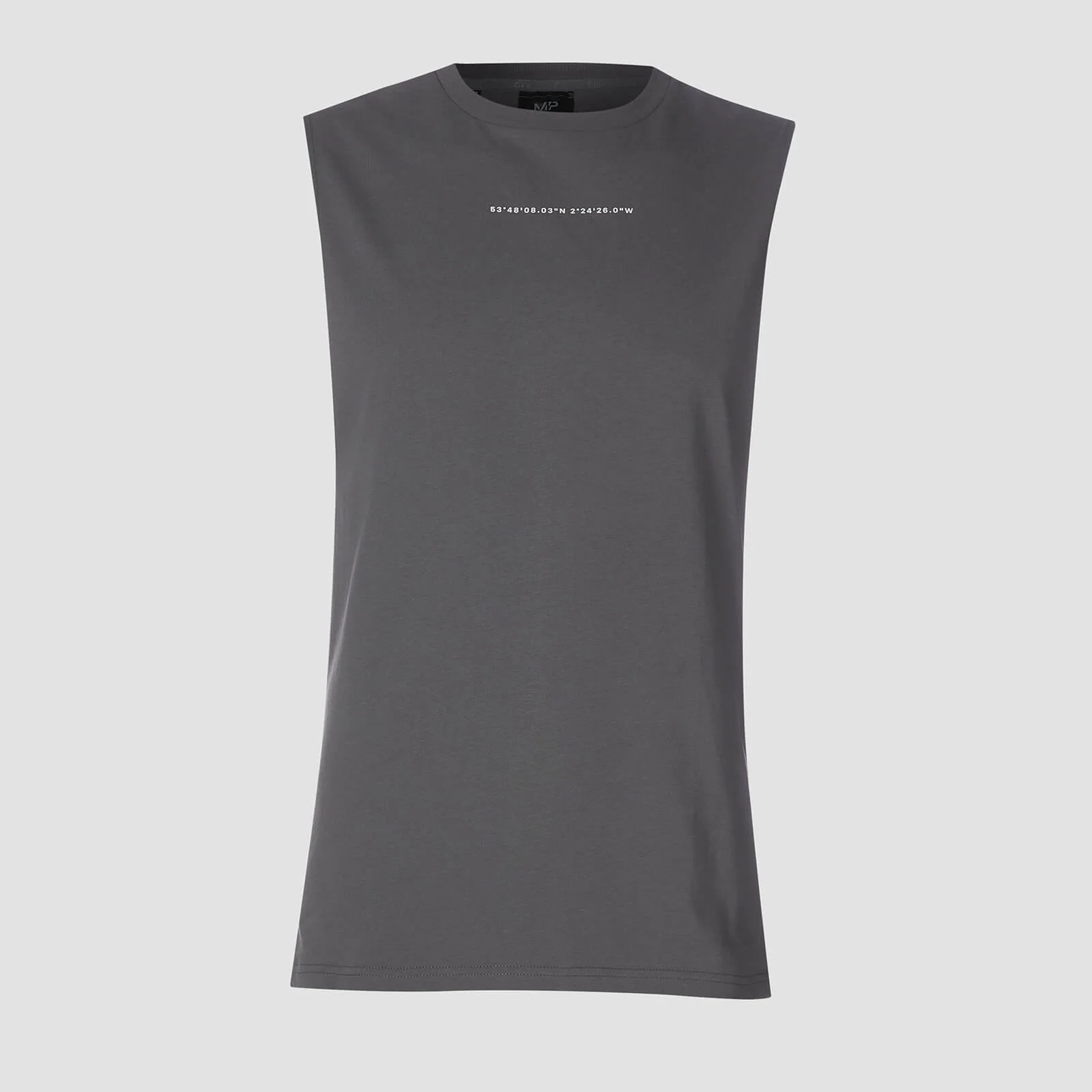 MP Men's Rest Day Coordinates Drop Armhole Tank - Carbon - XS Slika 1