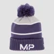 MP New Era Knitted Bobble Hat - Navy/White