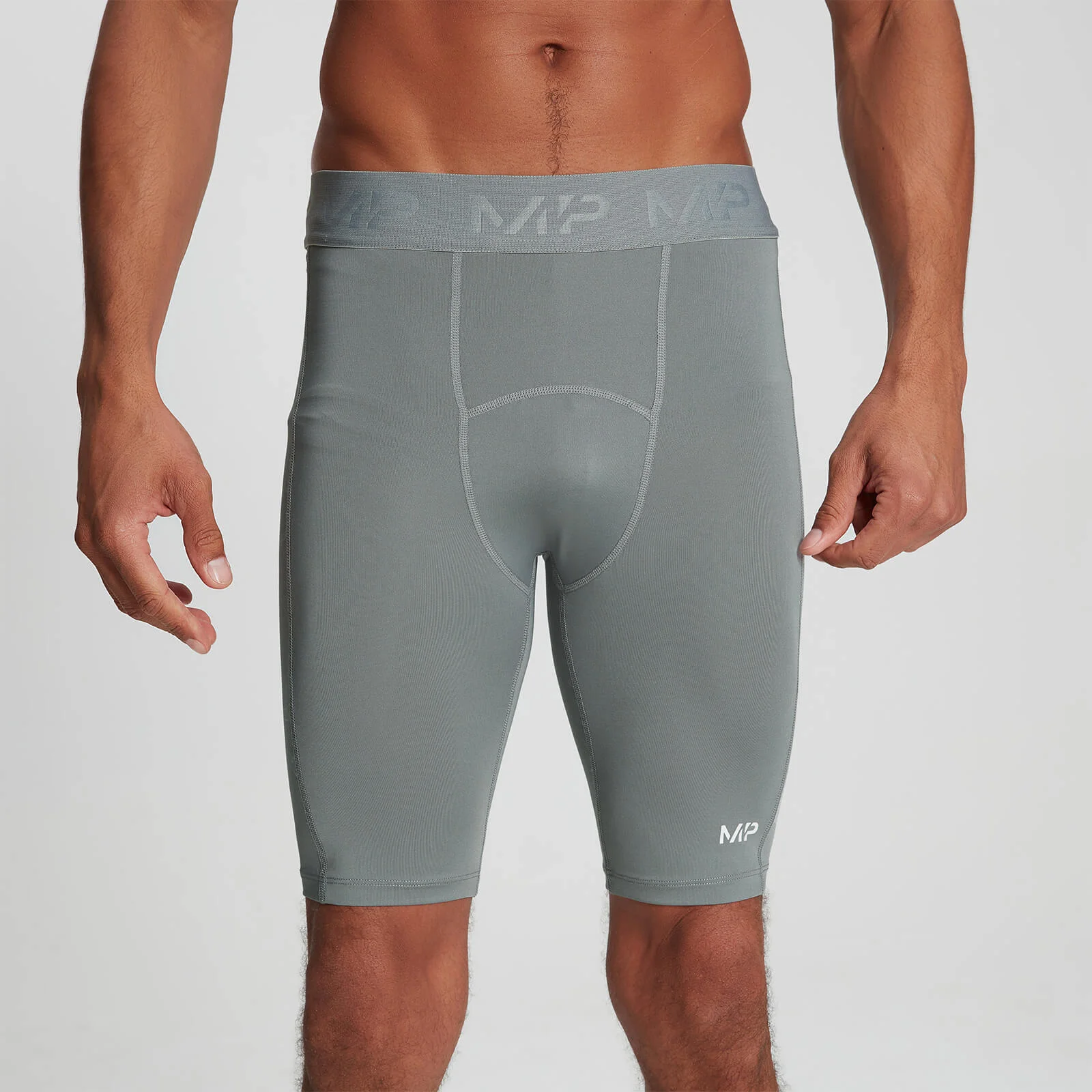 MP Muške Essentials Training Baselayer kratke hlače - Storm - XXS Slika 1