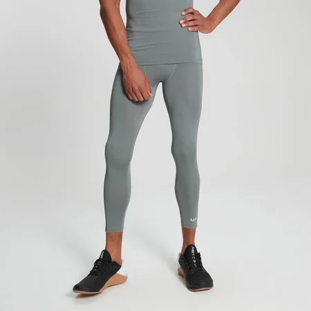 MP Men's Essentials Training ¾ Baselayer tajice - Storm