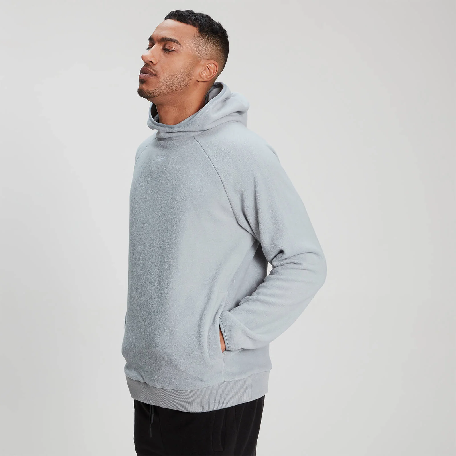 MP Men's Rest Day Fleece Pullover - Thunder Grey - XS Slika 1