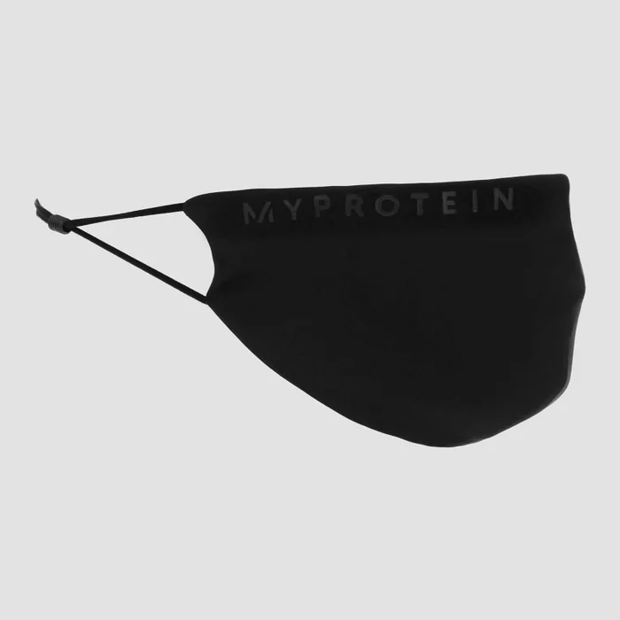 Myprotein maska za lice sa rezervnim filterom - crna