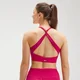 MP ženski sportski grudnjak Power Cross Back - Virtual Pink