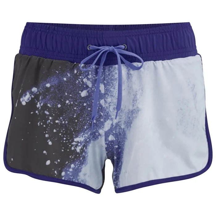 Myprotein Women's Printed Running Shorts with Inner Layer - Purple