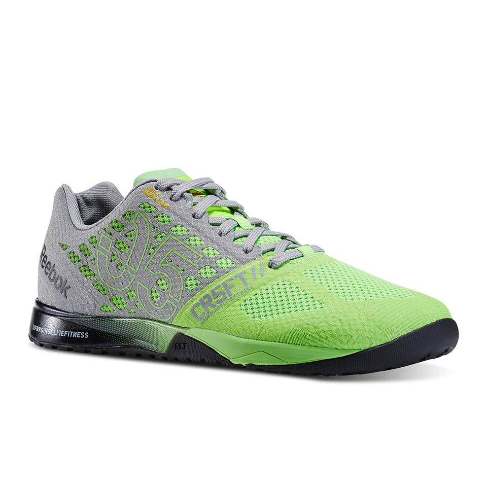 Reebok Men’s Crossfit Nano 5.0 Trainers – Solar Green Slika 1