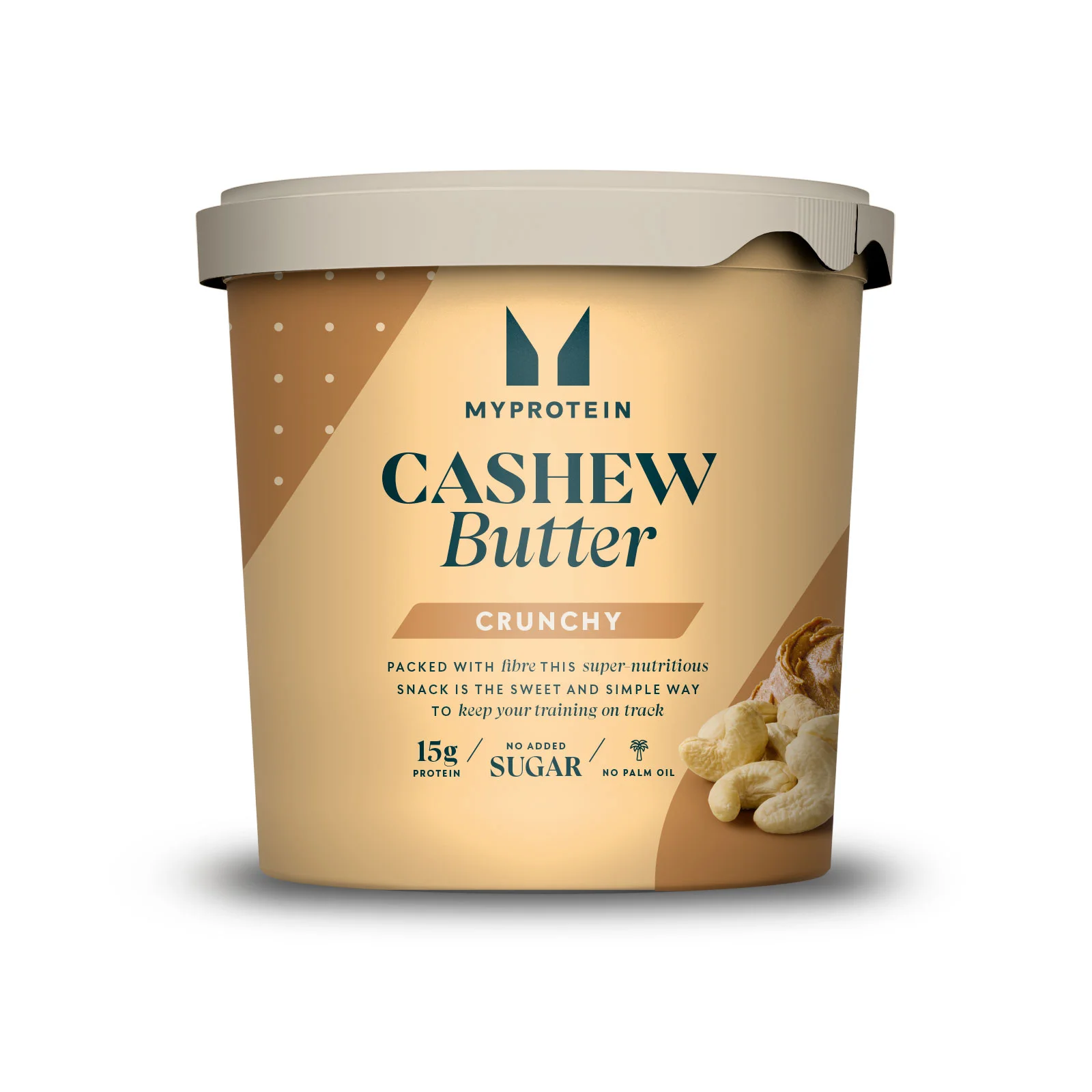 Cashew Butter (Putar od indiskih oraščića) - 1kg - Original - Crunchy Slika 1