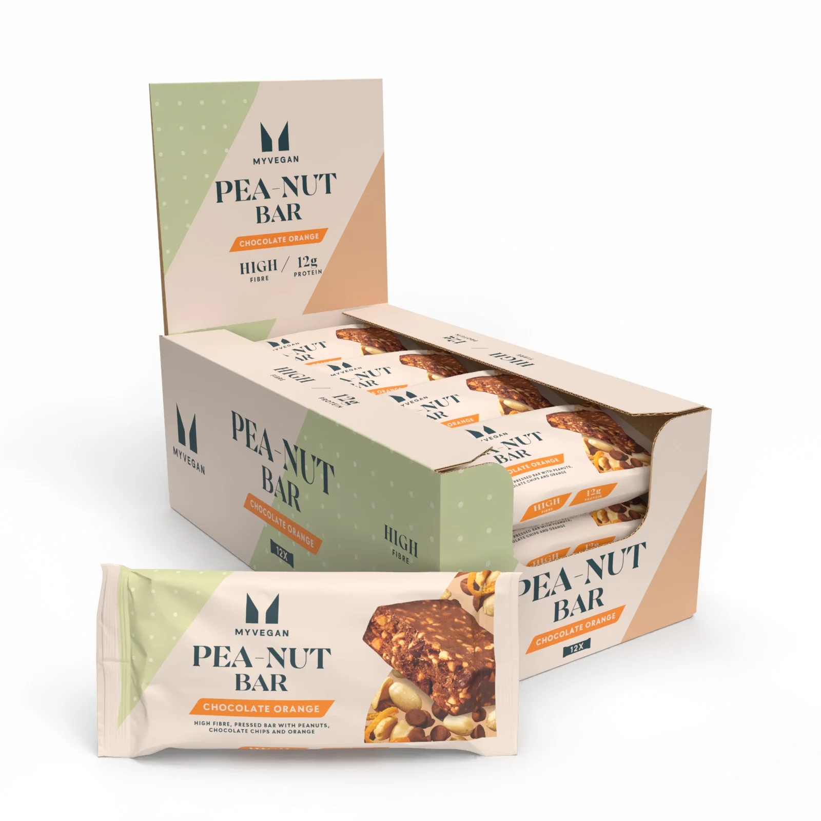 Veganska Proteinska Pločica - Čokoladna narandža Slika 1