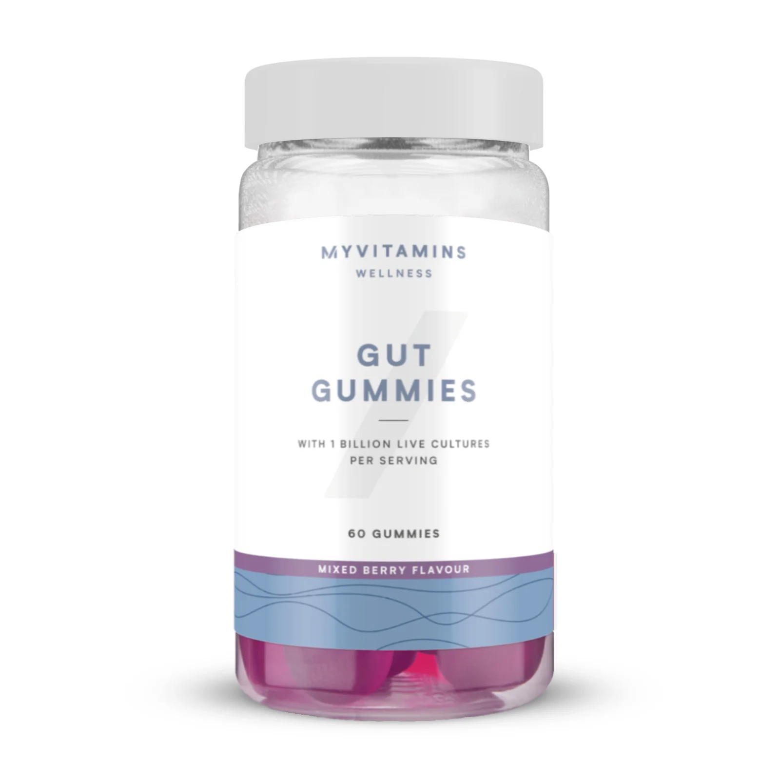 Gumene bombone za zdravlje crijeva - 60gummies - Mješavina bobica Slika 1