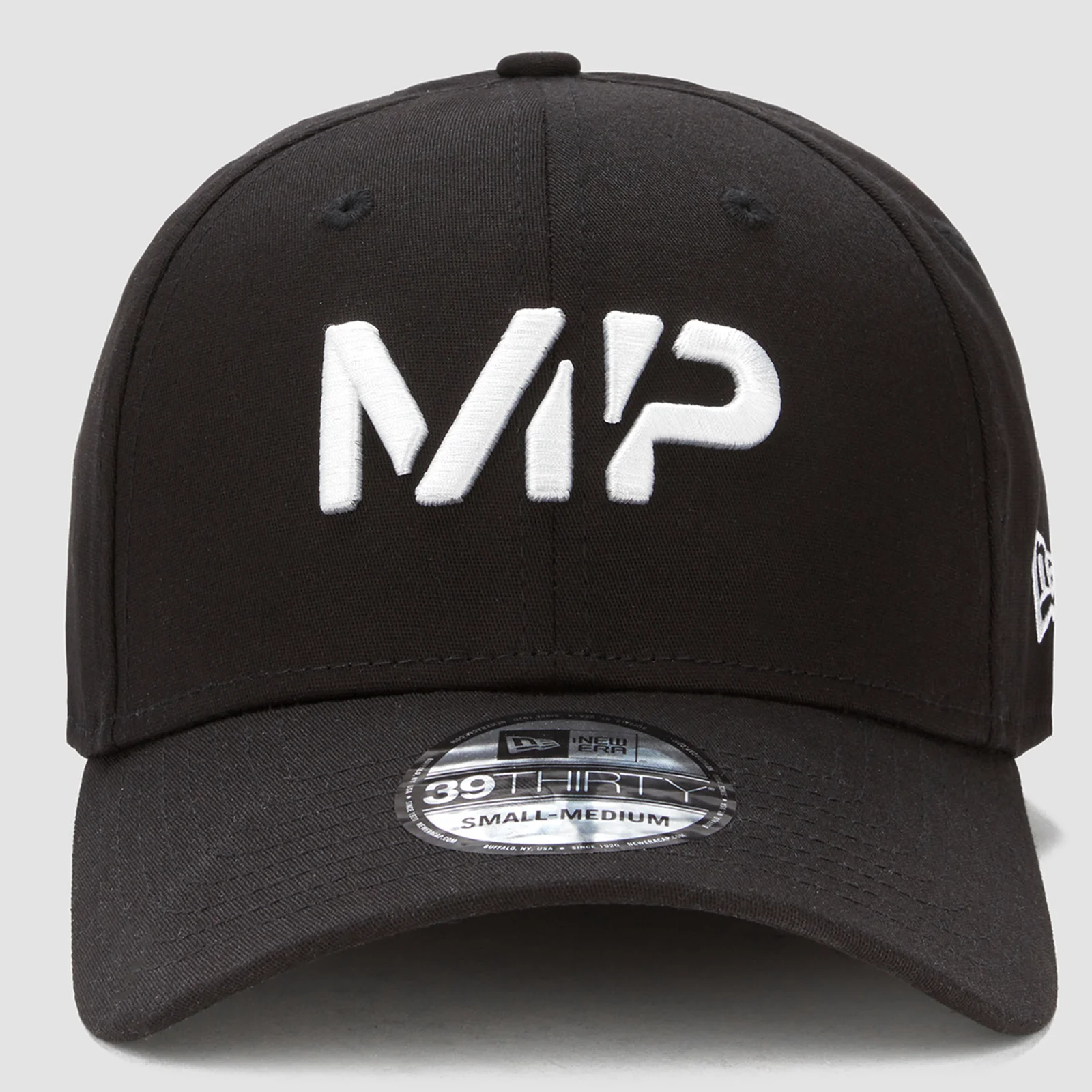 MP New Era 39THIRTY bejzbol kapa - Black/White - S-M Slika 1