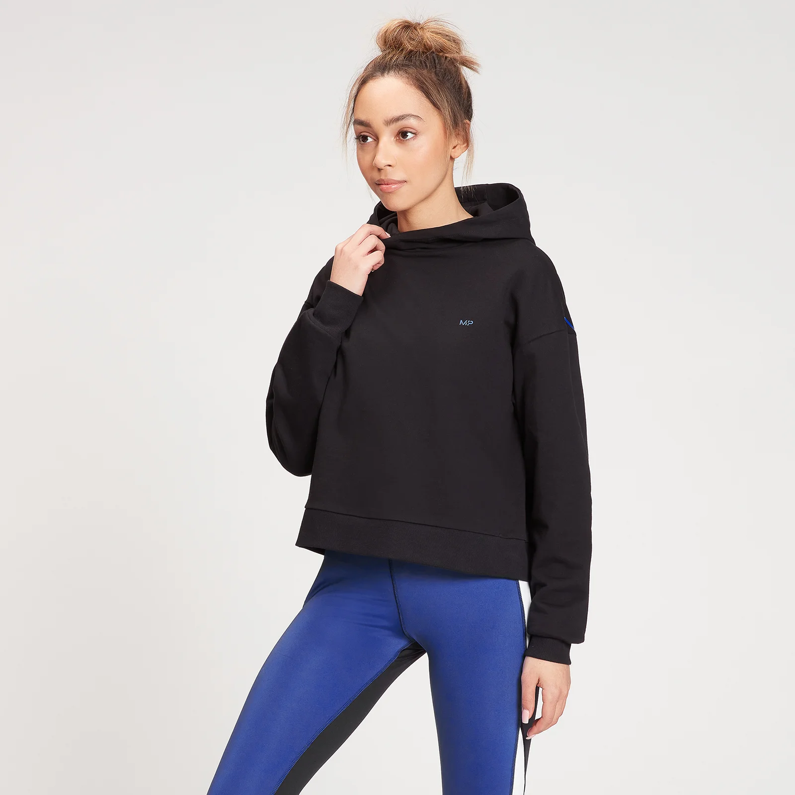 MP Women's Engage Hoodie - Black - XXS Slika 1