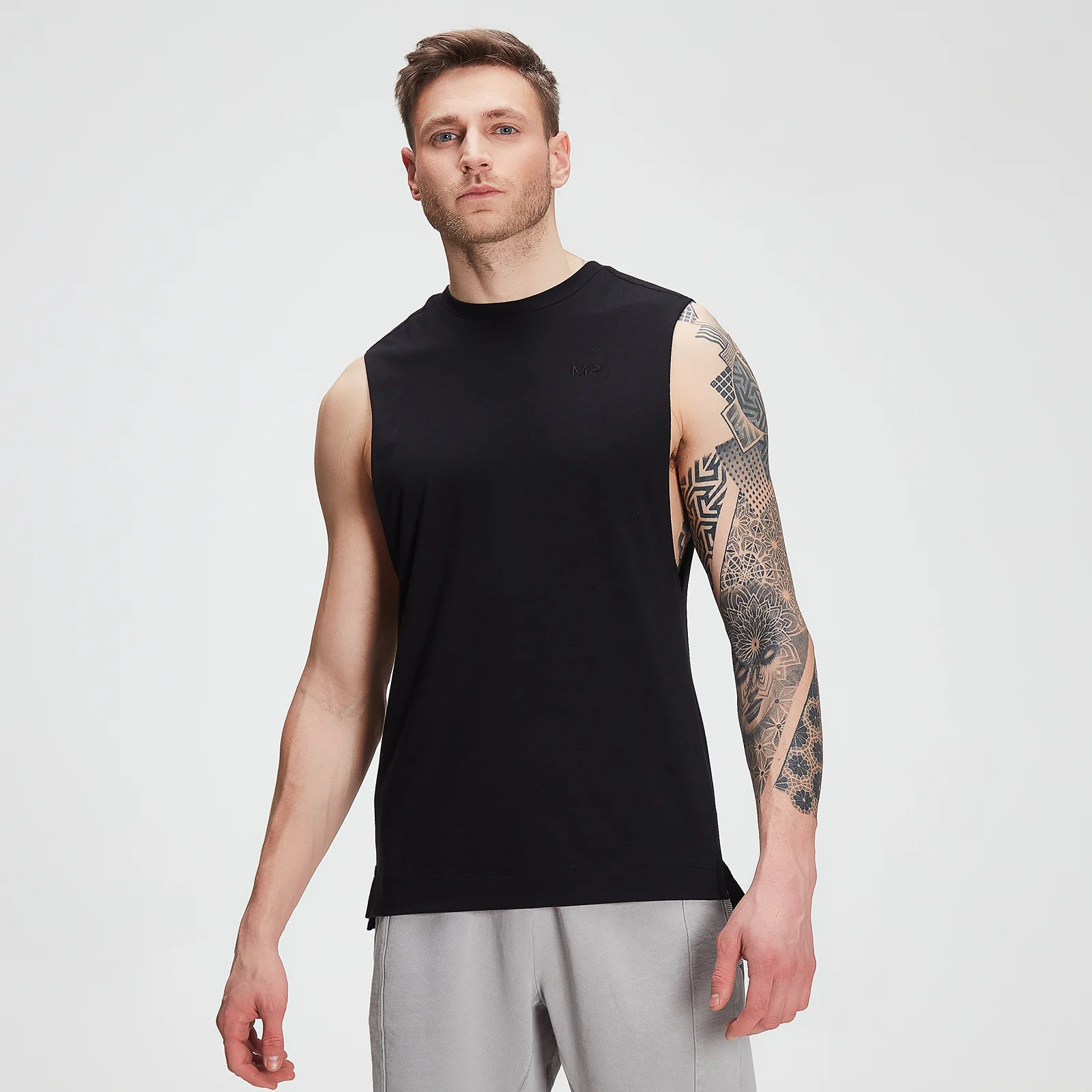 MP Men's Training drirelease® Drop Armhole Tank - crna - XXS Slika 1