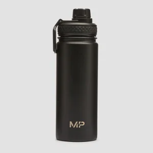 MP metalna boca za vodu srednje veličine - crna - 500ml - Colour Black