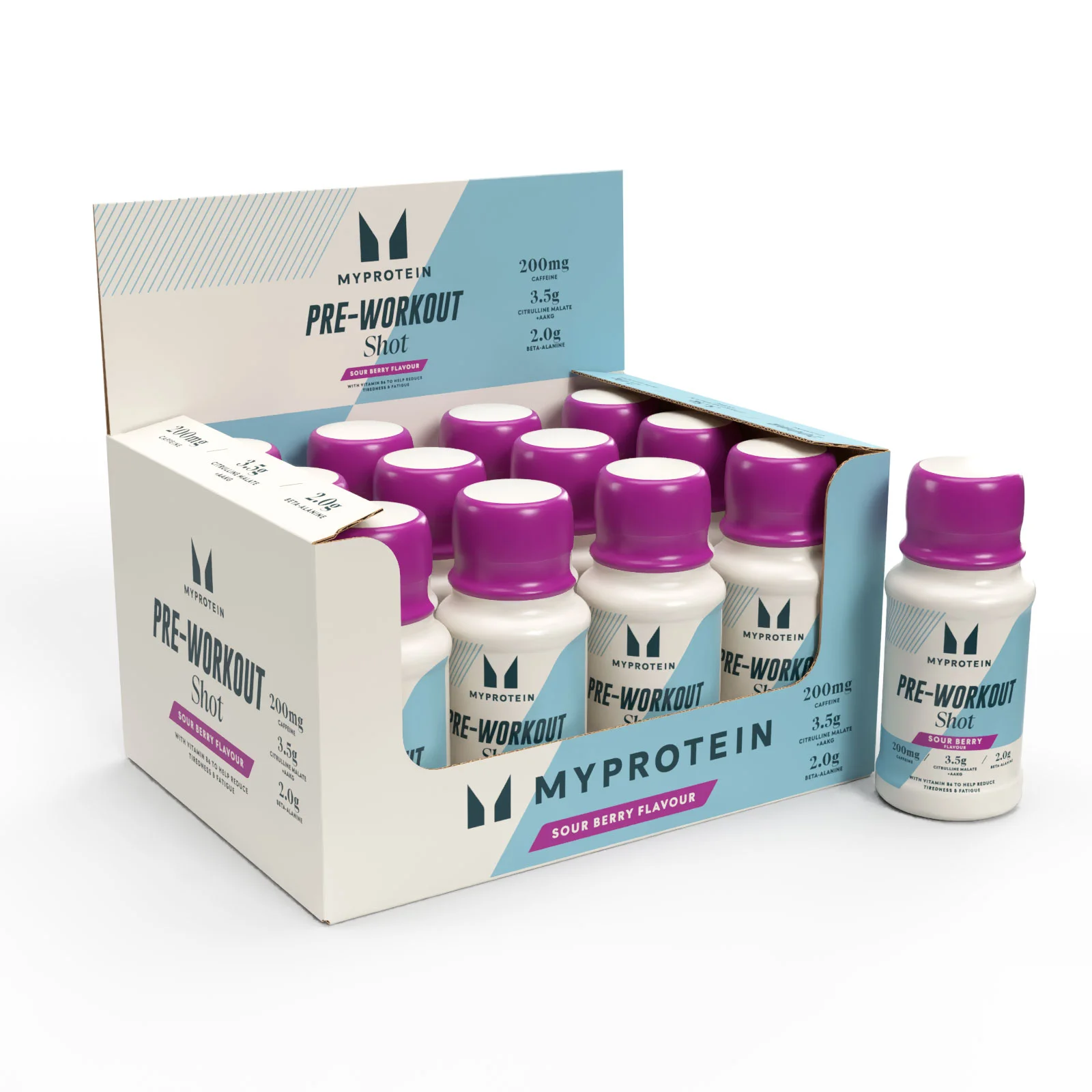 Bočica za upotrebu prije vježbanja - Sour Berry Slika 1