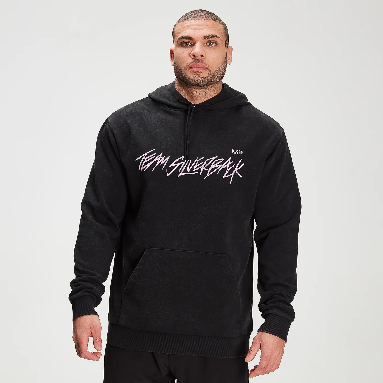 MP X Zack George Men's Washed Hoodie - Black - XXS Slika 1