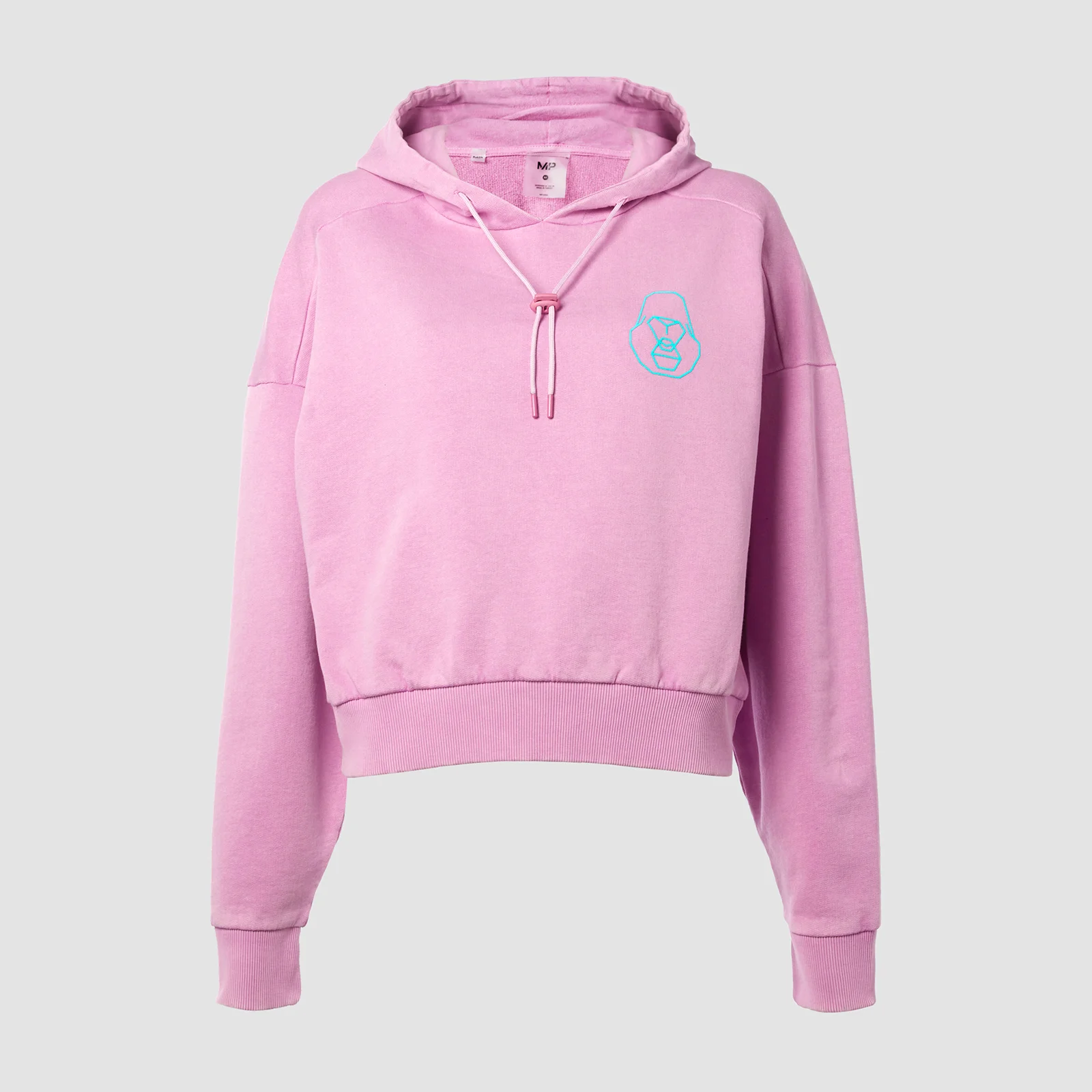 MP X Zack George Women's Washed Crop Hoodie - Pink Lavender - XXS Slika 1