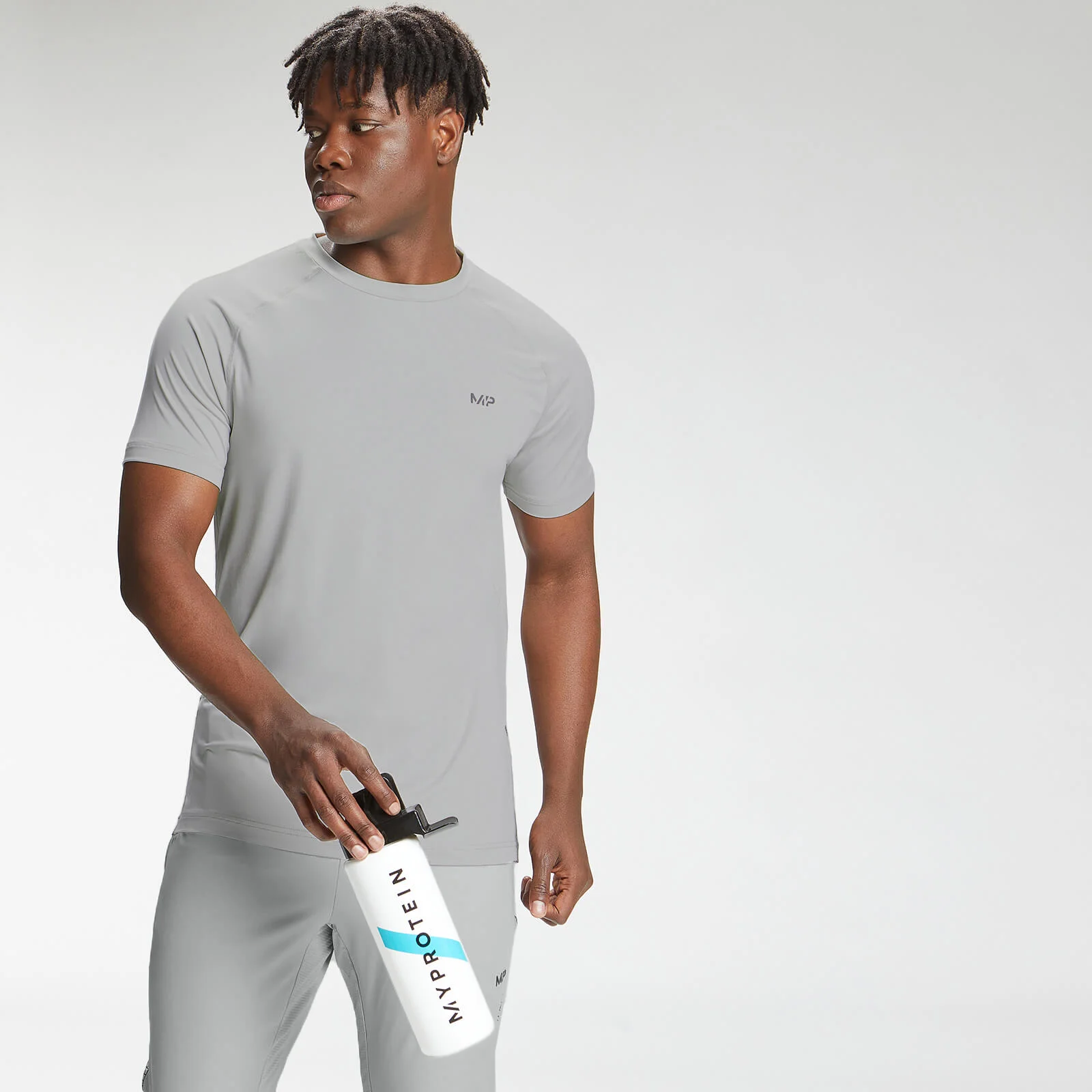 MP Muška Tempo majica kratkih rukava - Chrome - XXS Slika 1