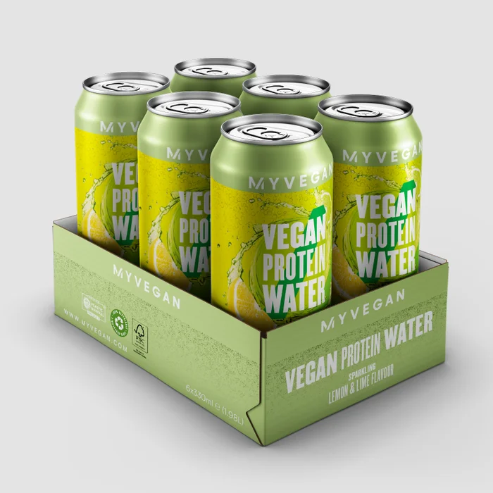 Veganska gazirana proteinska voda