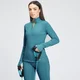 Moć žena poslanika 1/4 Zip Top - Ocean Blue
