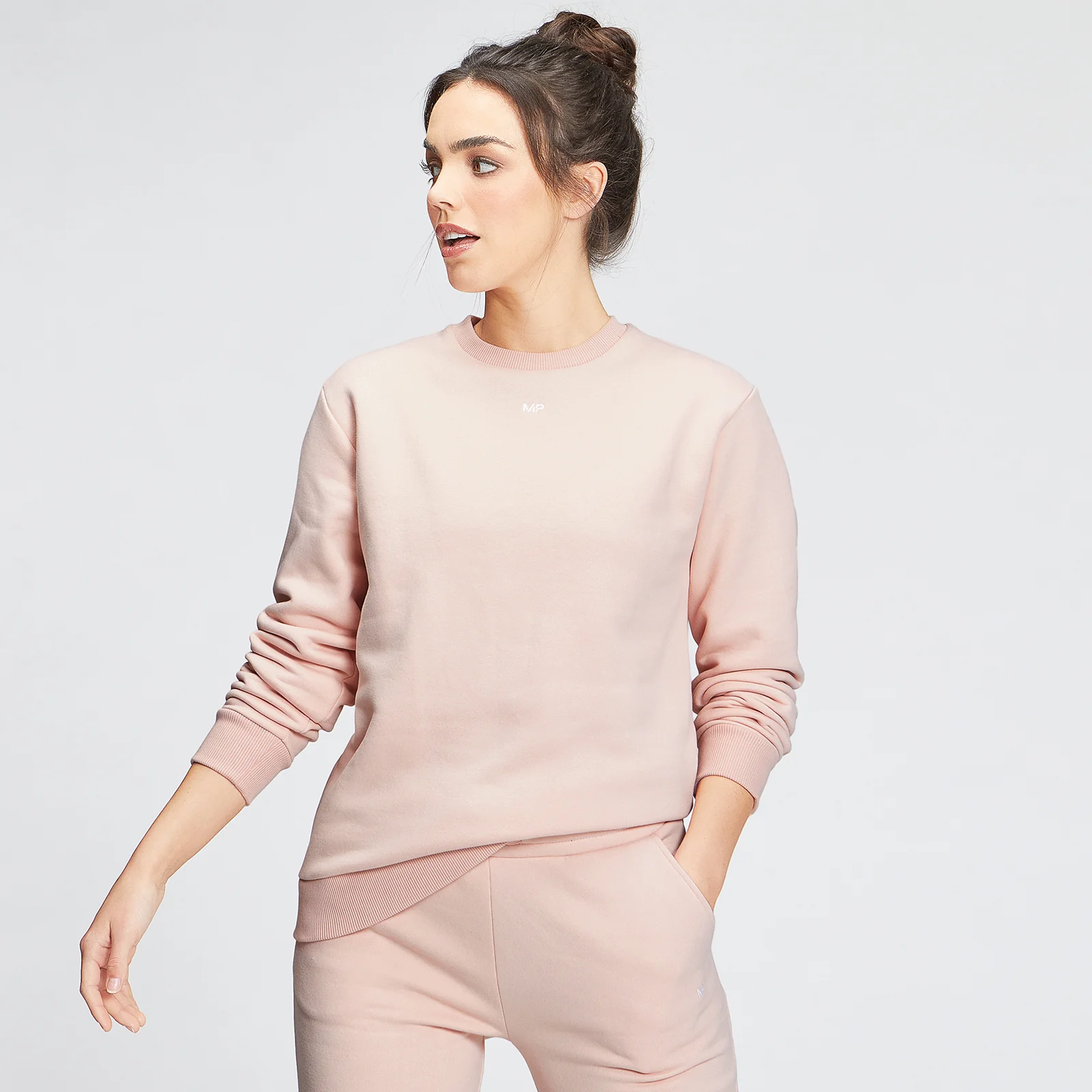 MP Essentials ženska dukserica - svijetlo ružičasta - XS Slika 1