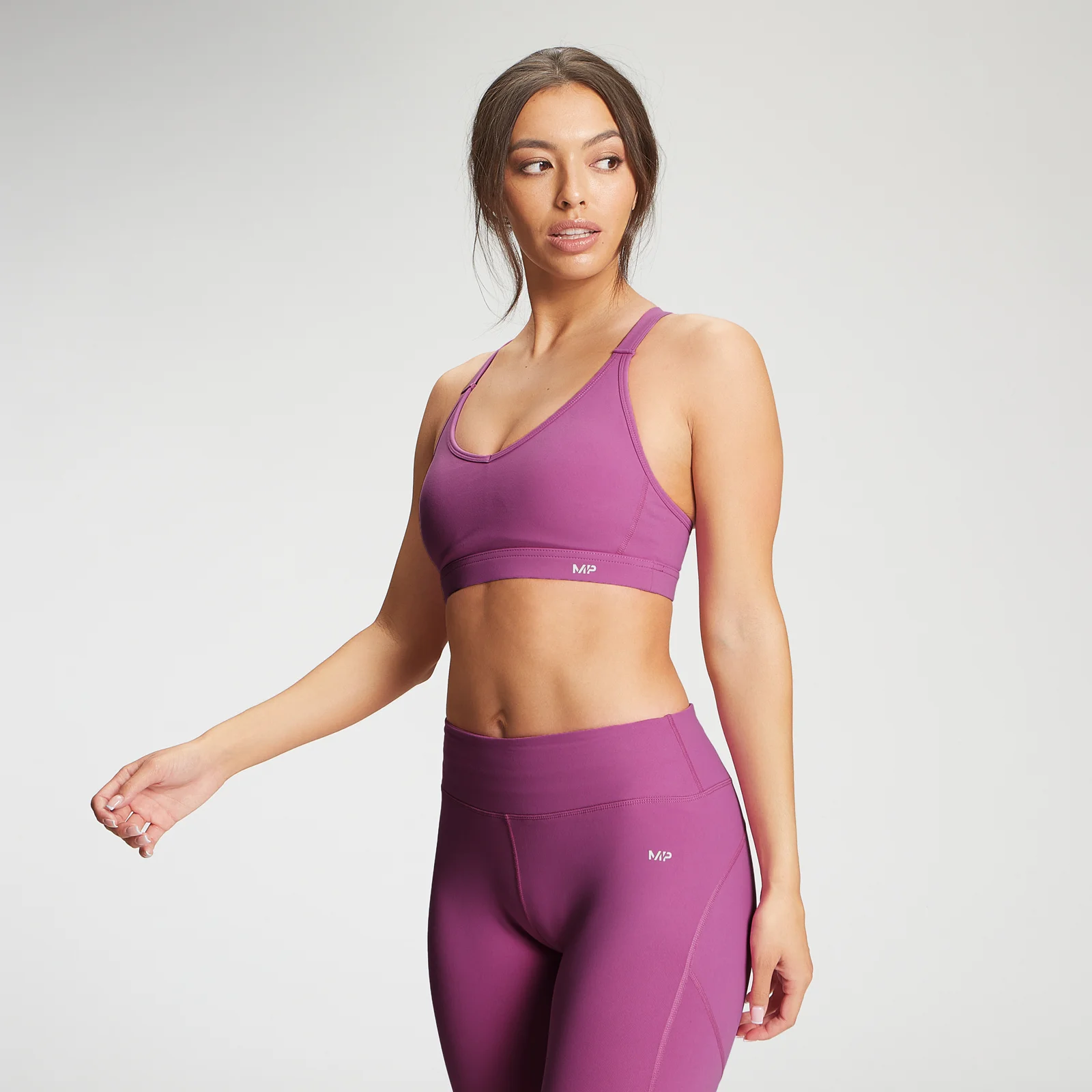 MP Ženski Power Mesh sportski grudnjak - Orchid - XXS Slika 1