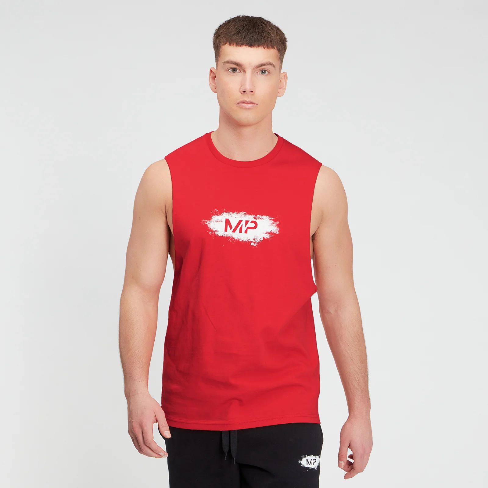 MP Men's Chalk Graphic Tank Top - Danger - XXS Slika 1
