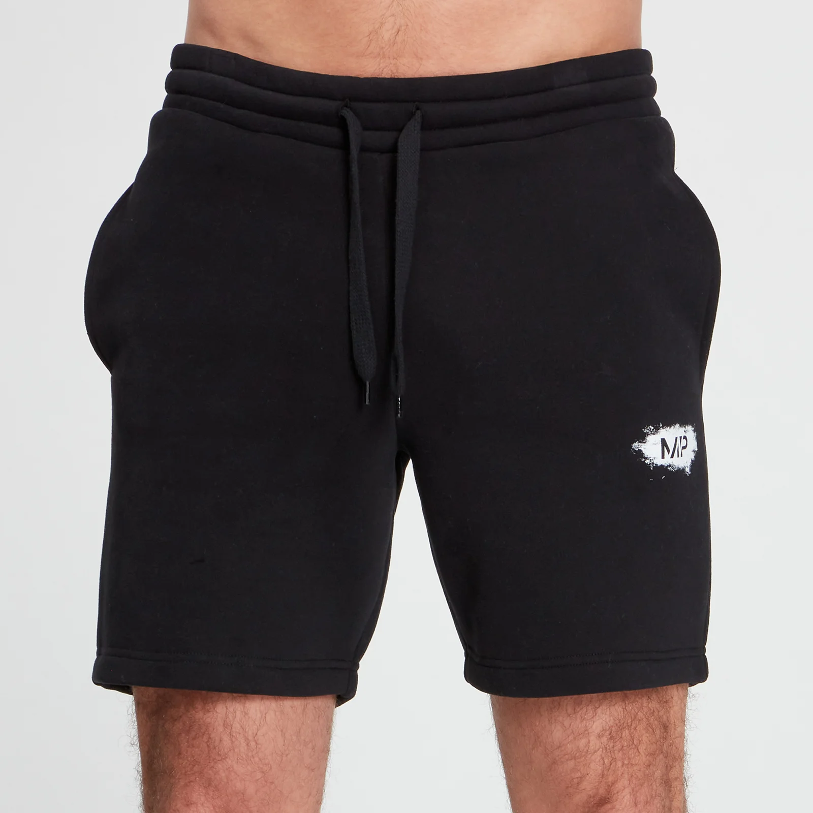 MP Men's Chalk Graphic Shorts - Black - XXS Slika 1