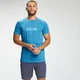 MP muška majica kratkih rukava za trening s grafitima - svijetlo plava